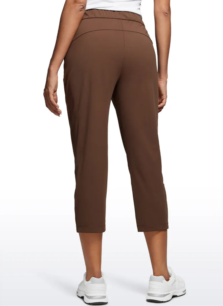 Stretch Cropped Pocket Pant 23''