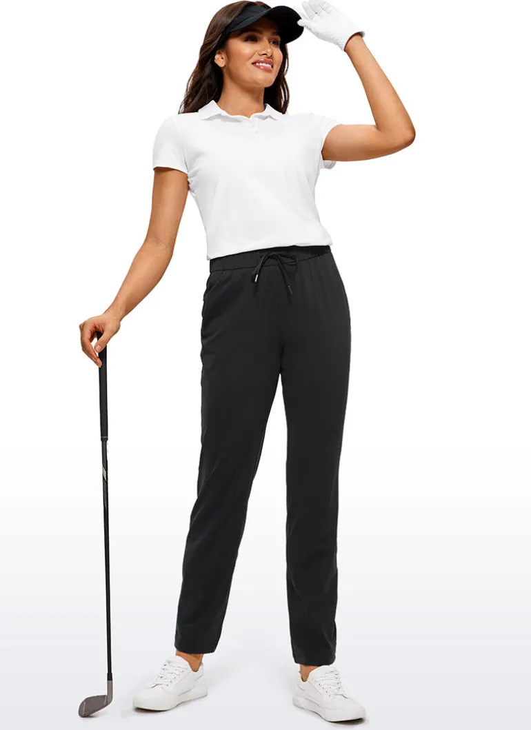 Stretch Drawstring Pocket Pant 31''