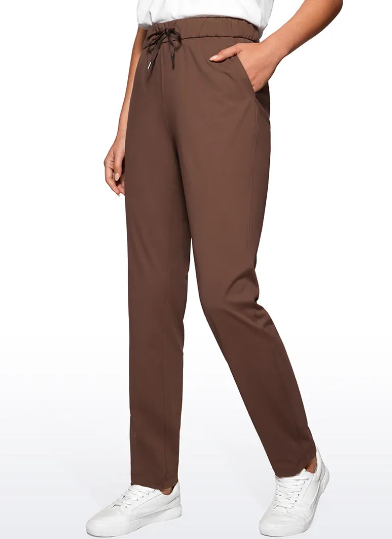 Stretch Drawstring Pocket Pant 31''