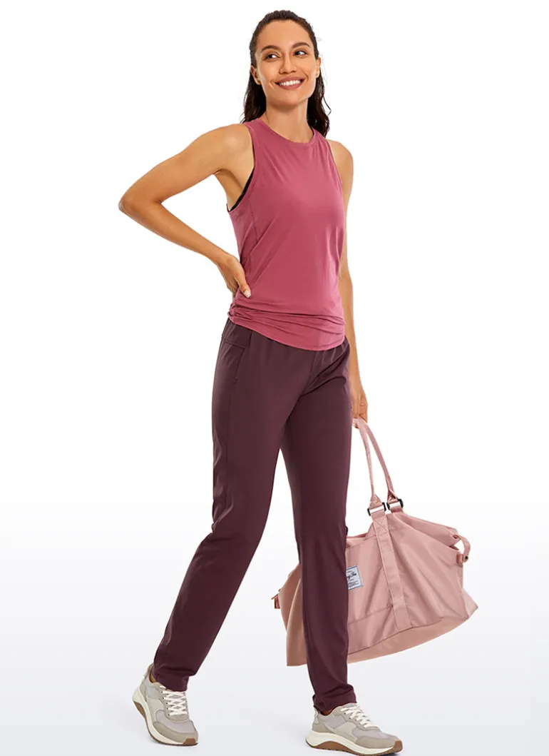 Stretch Drawstring Pocket Pant 31''