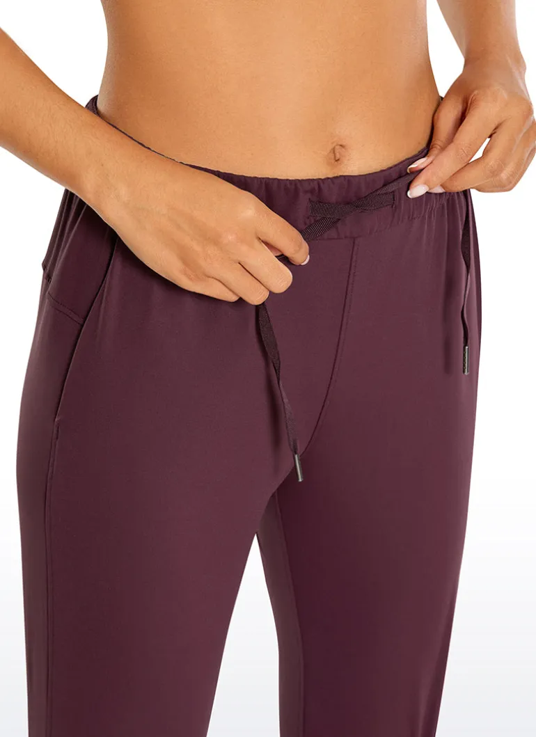 Stretch Drawstring Pocket Pant 31''