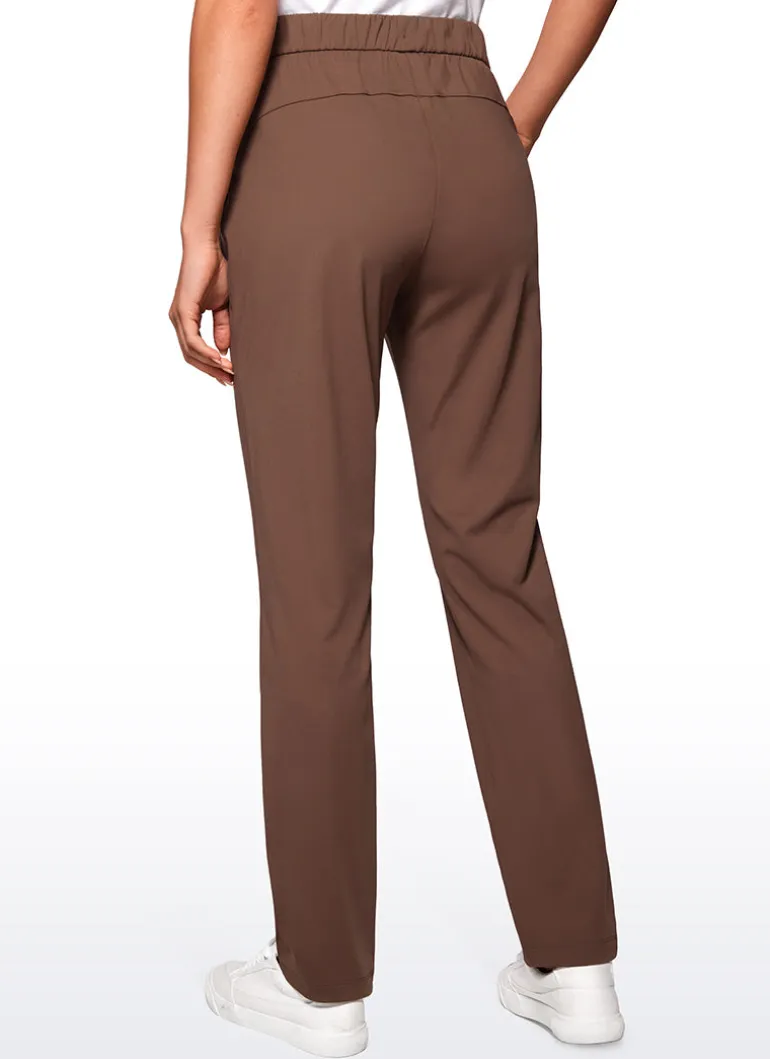 Stretch Drawstring Pocket Pant 31''