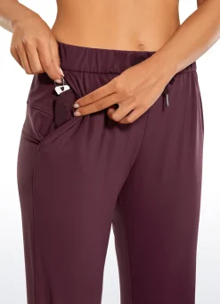Stretch Drawstring Pocket Pant 31''