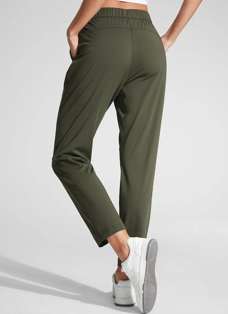 Stretch Drawstring 7/8 Pocket Pant 27''