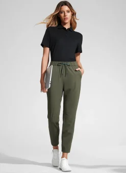 Stretch Drawstring 7/8 Pocket Pant 27''