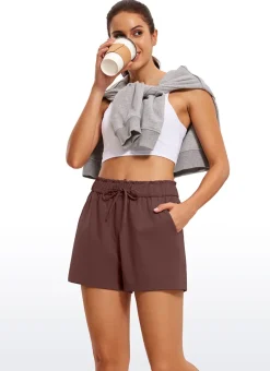 Stretch Drawstring Pocket Shorts 2.5"