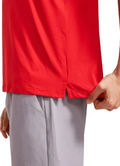 Stretch Quick Dry Tank Tops Crewneck