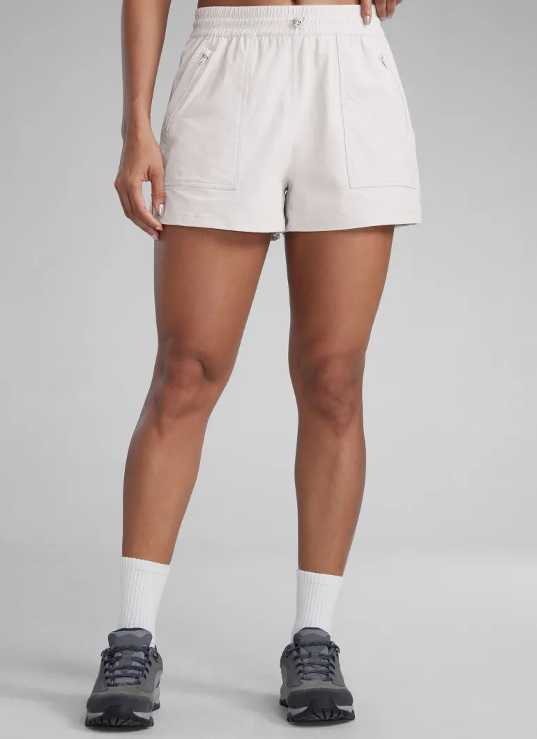 Stretch Water Repellent Hiking Pocket Shorts 3''