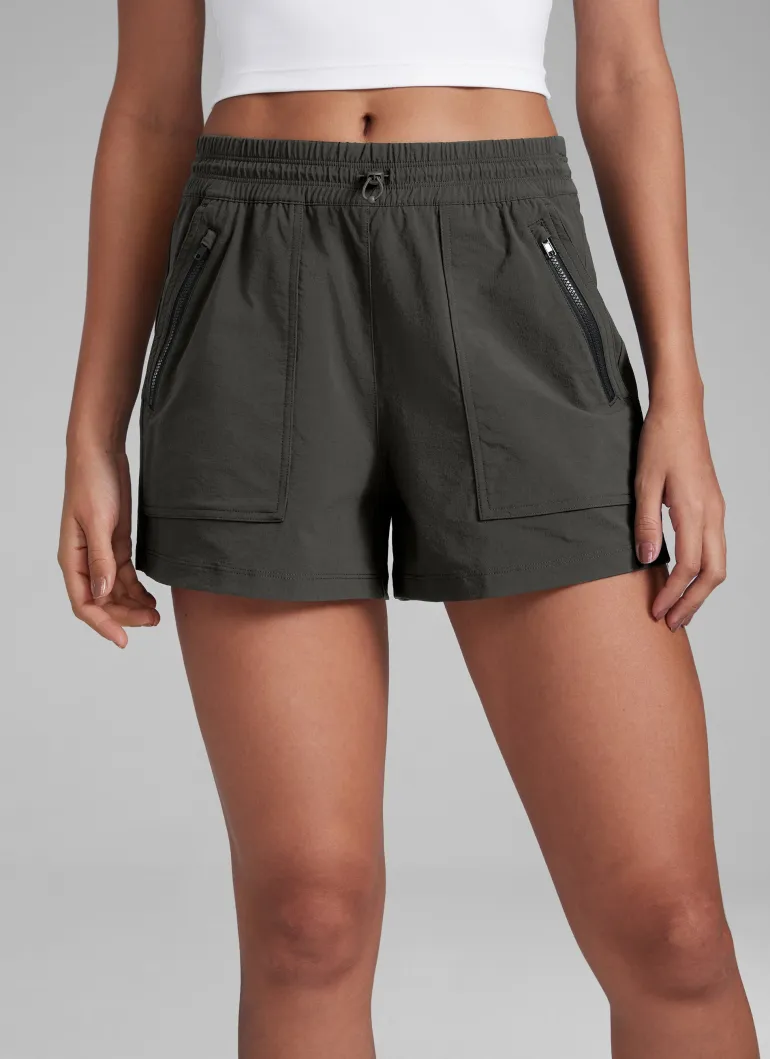 Stretch Water Repellent Hiking Pocket Shorts 3''