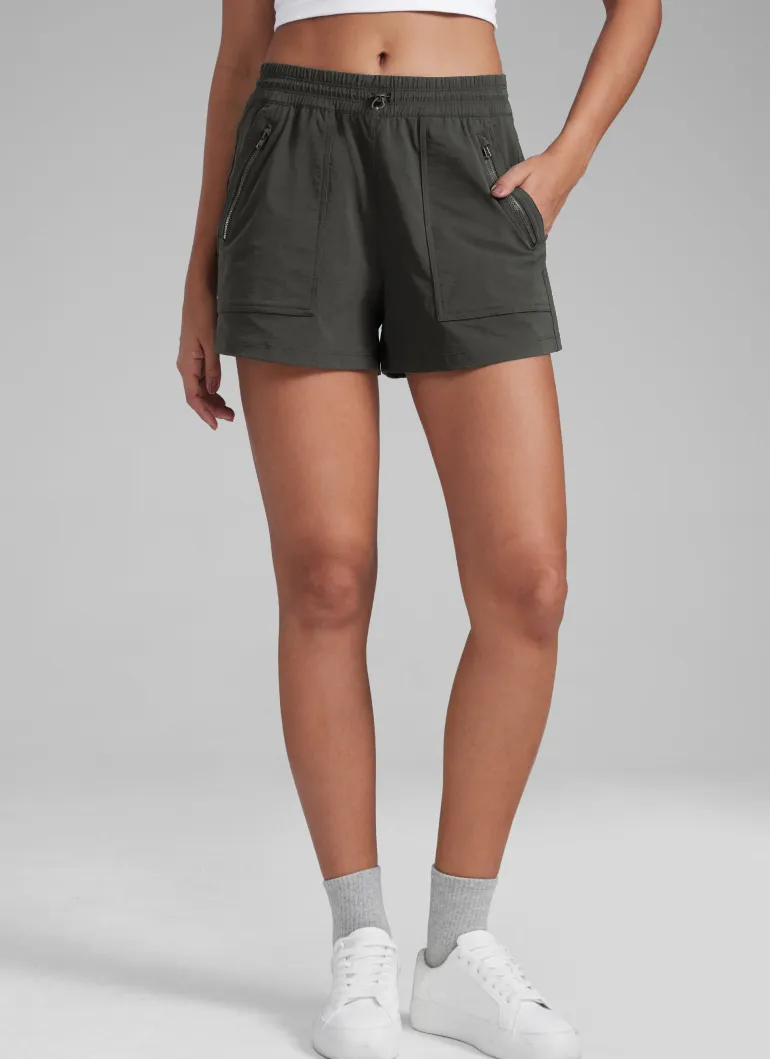 Stretch Water Repellent Hiking Pocket Shorts 3''