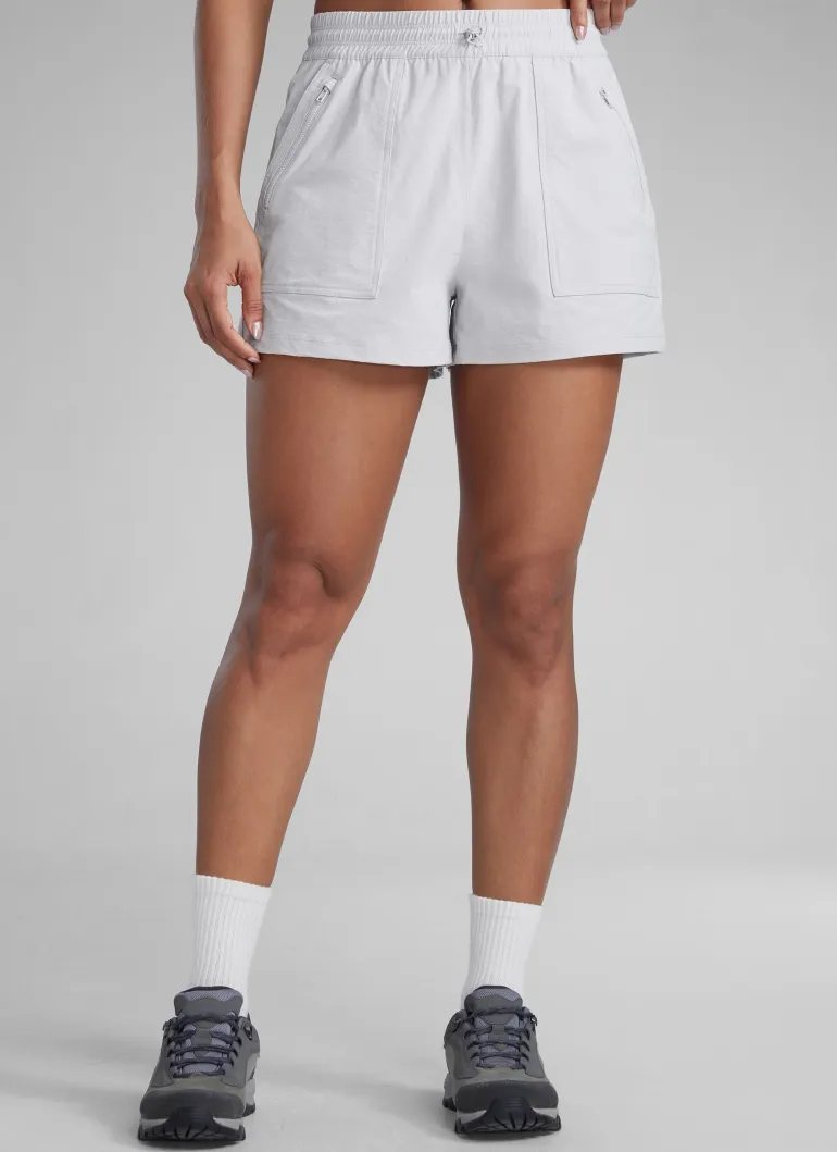 Stretch Water Repellent Hiking Pocket Shorts 3''