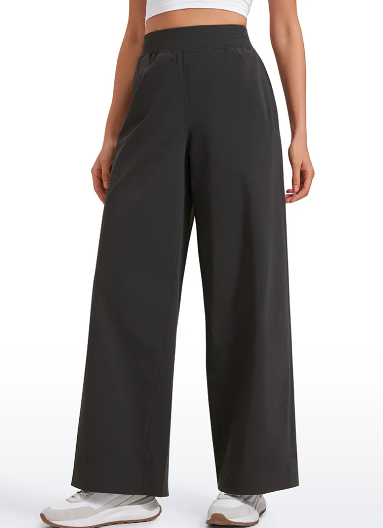Stretch Wide Leg Casual Pant 30"