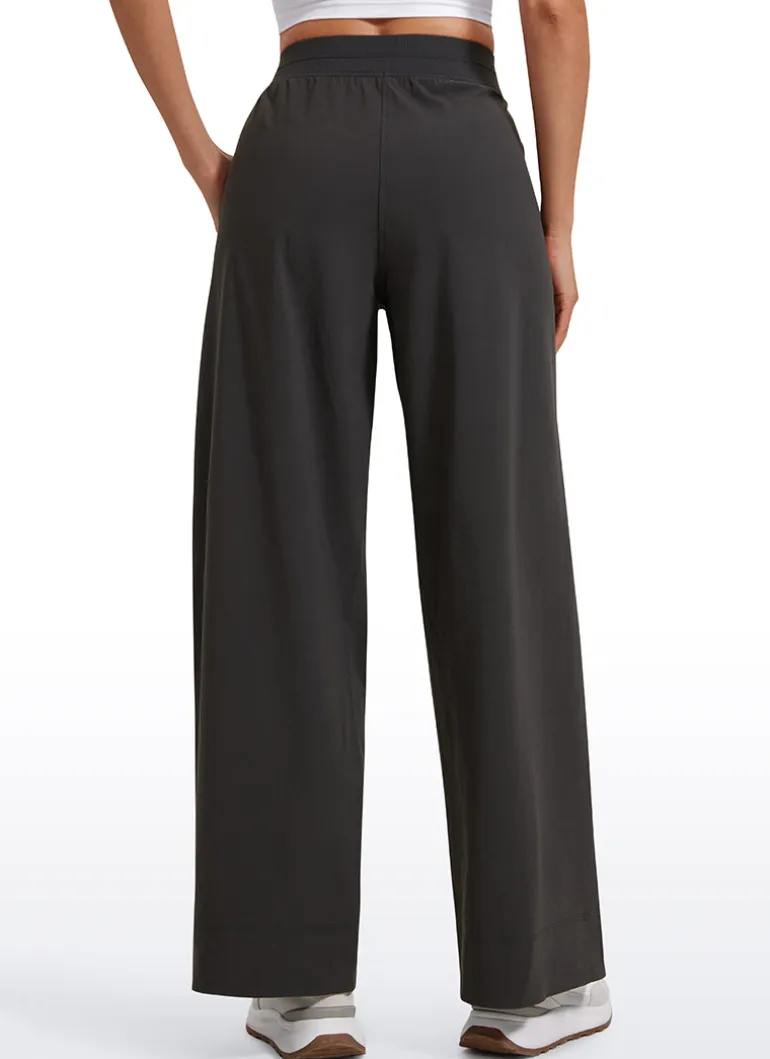 Stretch Wide Leg Casual Pant 30"