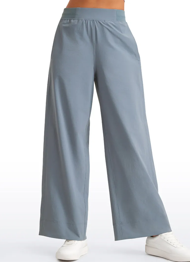 Stretch Wide Leg Casual Pant 30"