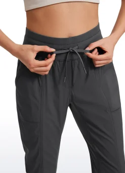 Striped Pants with Pockets 25''- Cinched Leg
