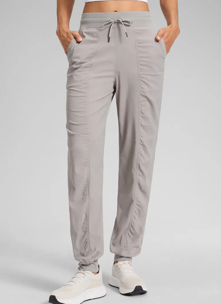 Striped Ruched Pocket Jogger 30''