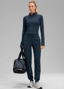 Striped Ruched Pocket Jogger 30''