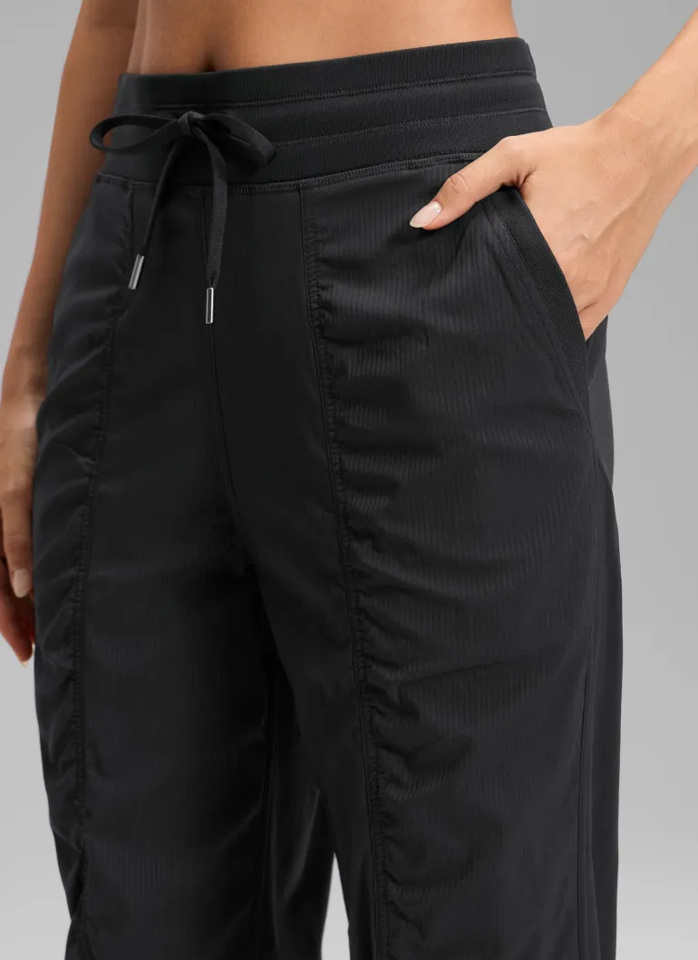 Striped Ruched Pocket Jogger 30''