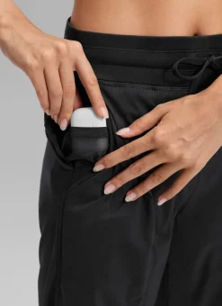Striped Ruched Pocket Jogger 30''