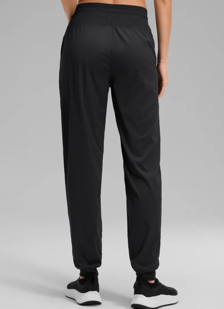 Striped Ruched Pocket Jogger 30''