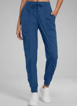 Striped Ruched Pocket Jogger 28''