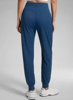 Striped Ruched Pocket Jogger 28''