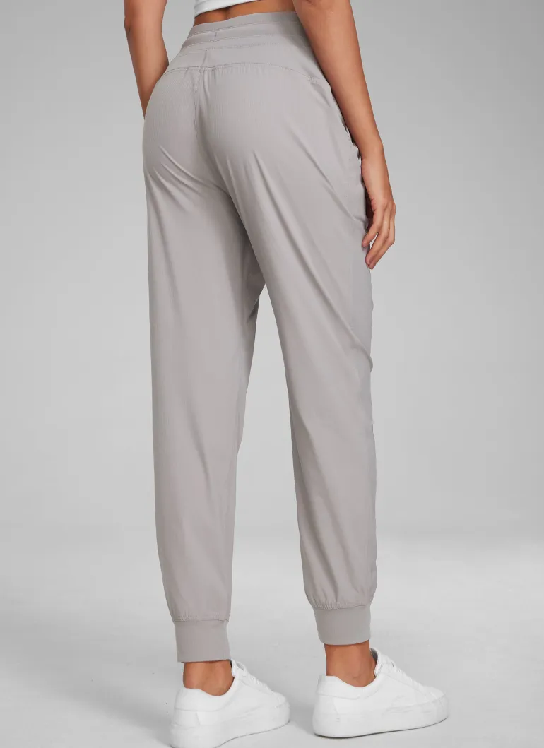 Striped Ruched Pocket Jogger 28''