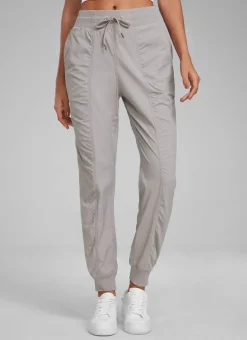 Striped Ruched Pocket Jogger 28''