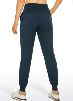 Striped Ruched Pocket Jogger 28''