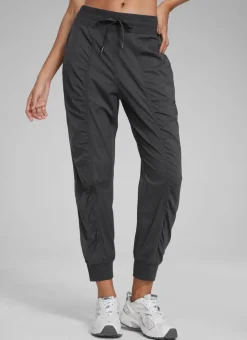 Striped Ruched Pocket Jogger 26''