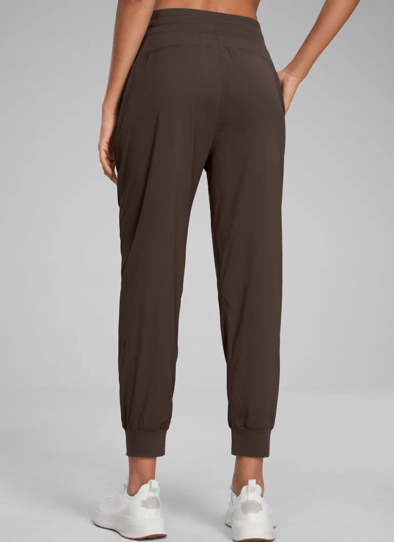 Striped Ruched Pocket Jogger 26''