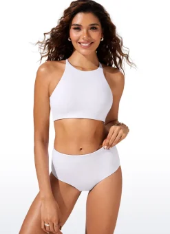 Sunshine Crisscross Back Bikini Top