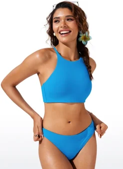 Sunshine Crisscross Back Bikini Top