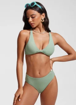 Sunshine Criss Cross Back Bikini Top