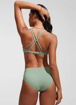 Sunshine Criss Cross Back Bikini Top
