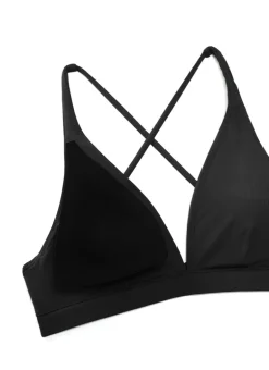 Sunshine Criss Cross Back V Neck Bikini Top