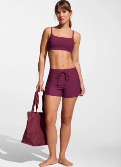 Sunshine Drawstring Bikini Bottom 3''