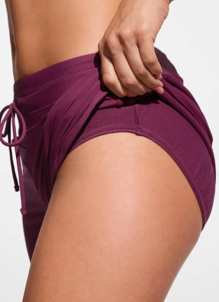 Sunshine Drawstring Bikini Bottom 3''