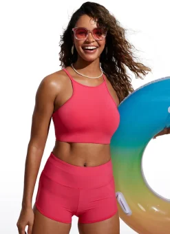 Sunshine High Neck Bikini Top