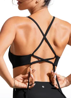 Sunshine Lace Up Strappy Bikini Top