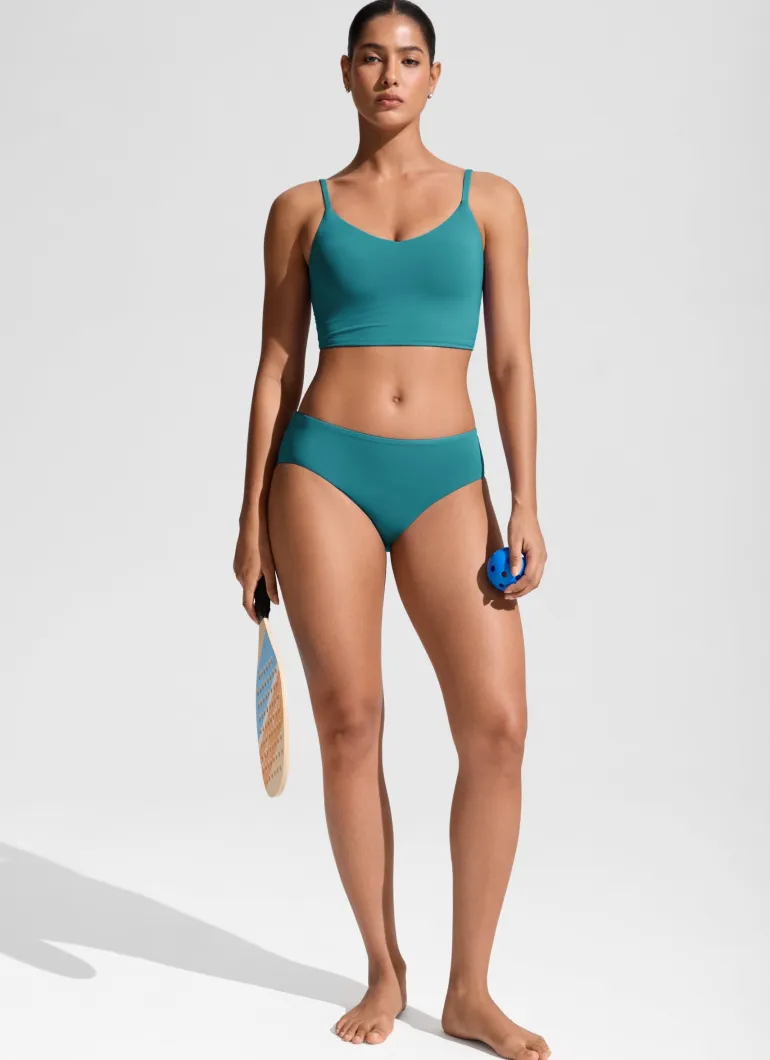 Sunshine Mid Rise Bikini Bottom
