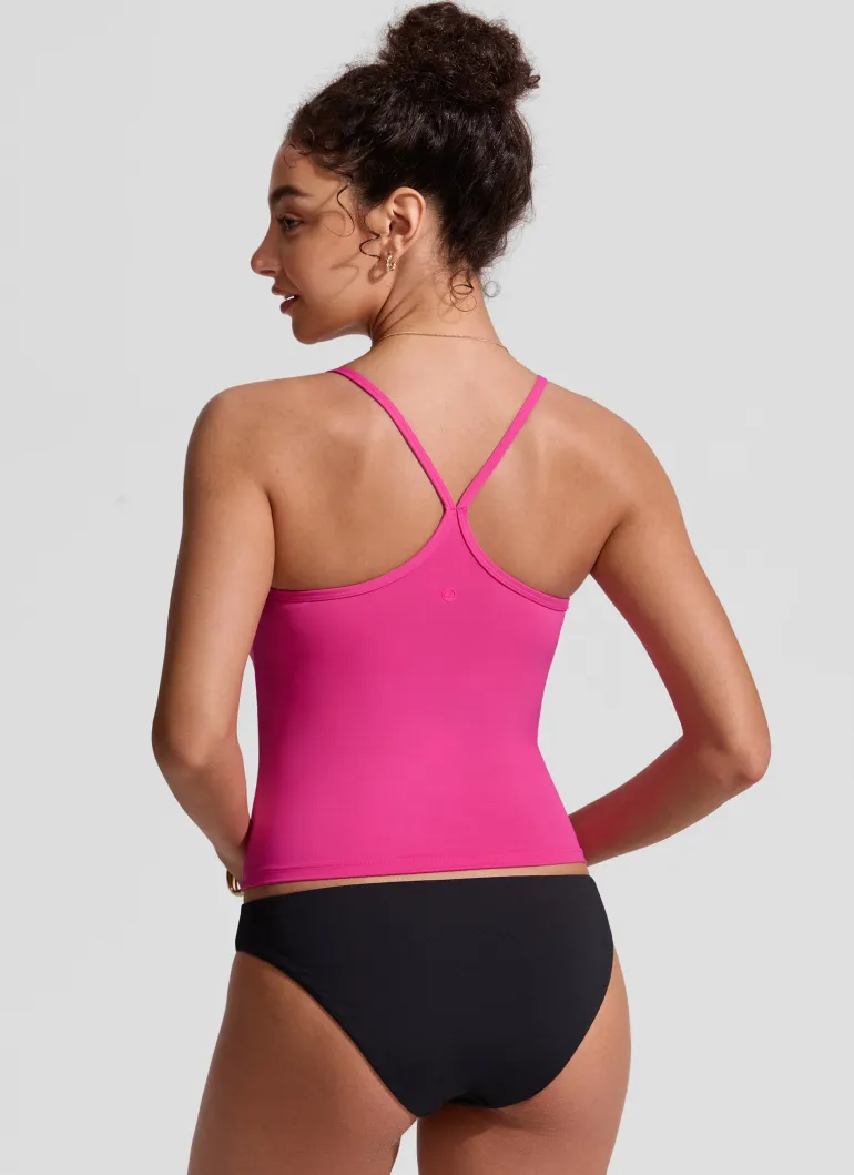 Sunshine Racerback Spaghetti Strap Tankini