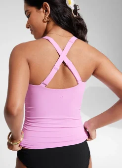 Sunshine Square Neck Tankini Top