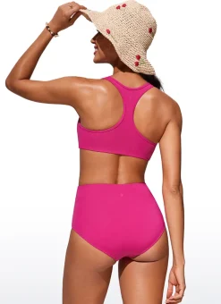 Sunshine U Neck Racerback Bikini Top