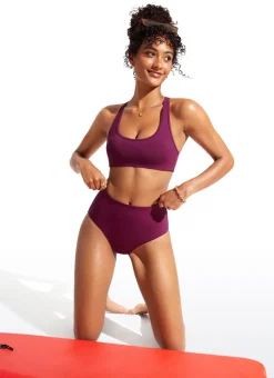 Sunshine U Neck Racerback Bikini Top