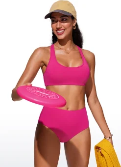 Sunshine U Neck Racerback Bikini Top