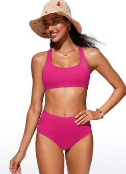 Sunshine U Neck Racerback Bikini Top