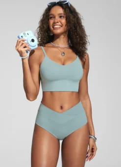 Sunshine V Cross Waist Bikini Bottom