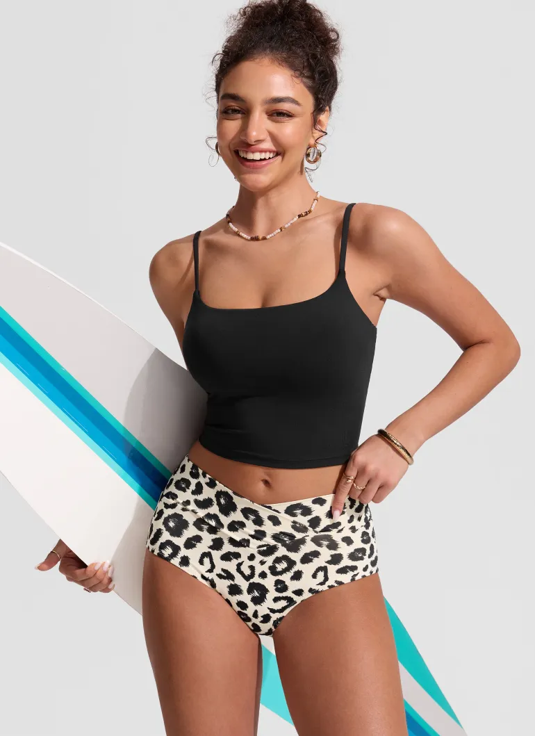 Sunshine V Cross Waist Bikini Bottom