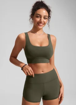 Supportive Modest Wide Straps Bikini Top